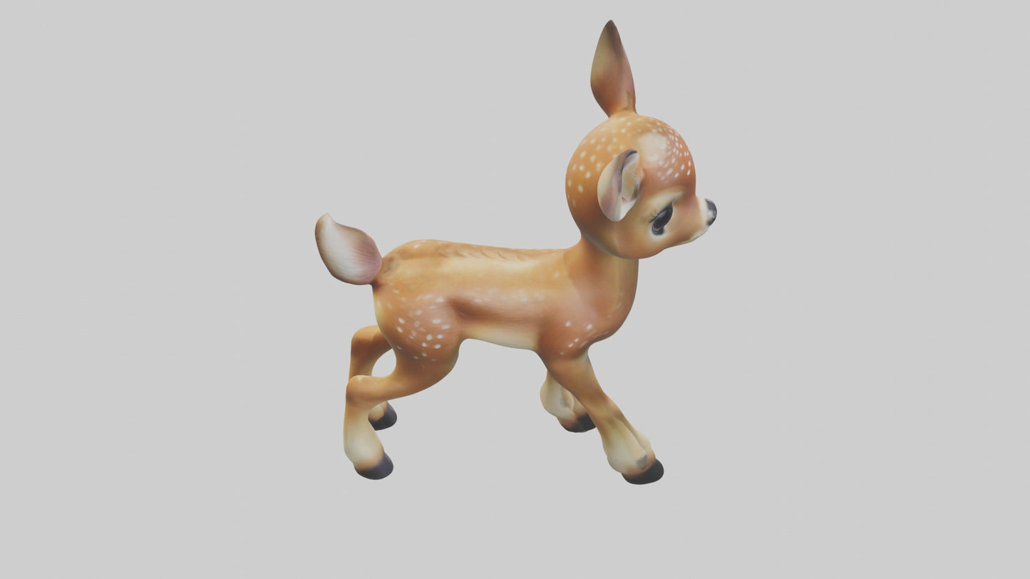 3D model Babydeer Model 1 VR / AR / low-poly