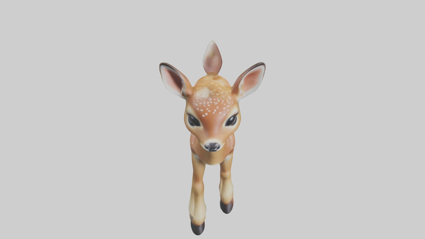 3D model Babydeer Model 1 VR / AR / low-poly