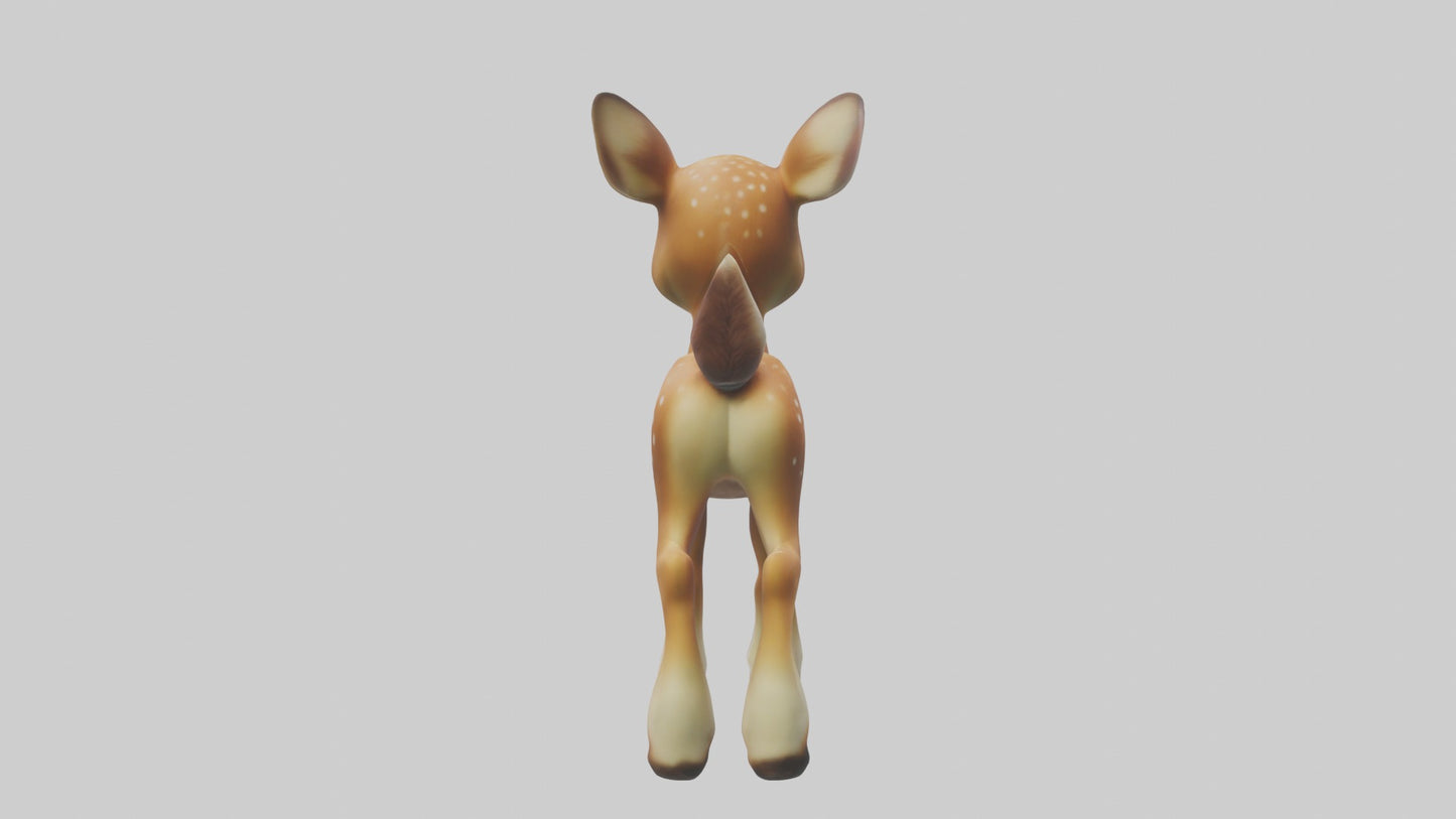 3D model Babydeer Model 1 VR / AR / low-poly