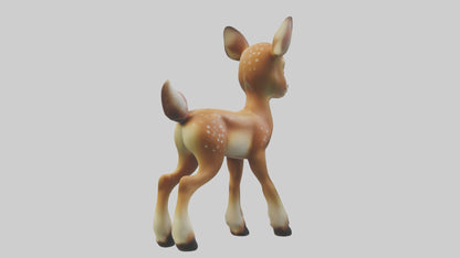 3D model Babydeer Model 1 VR / AR / low-poly
