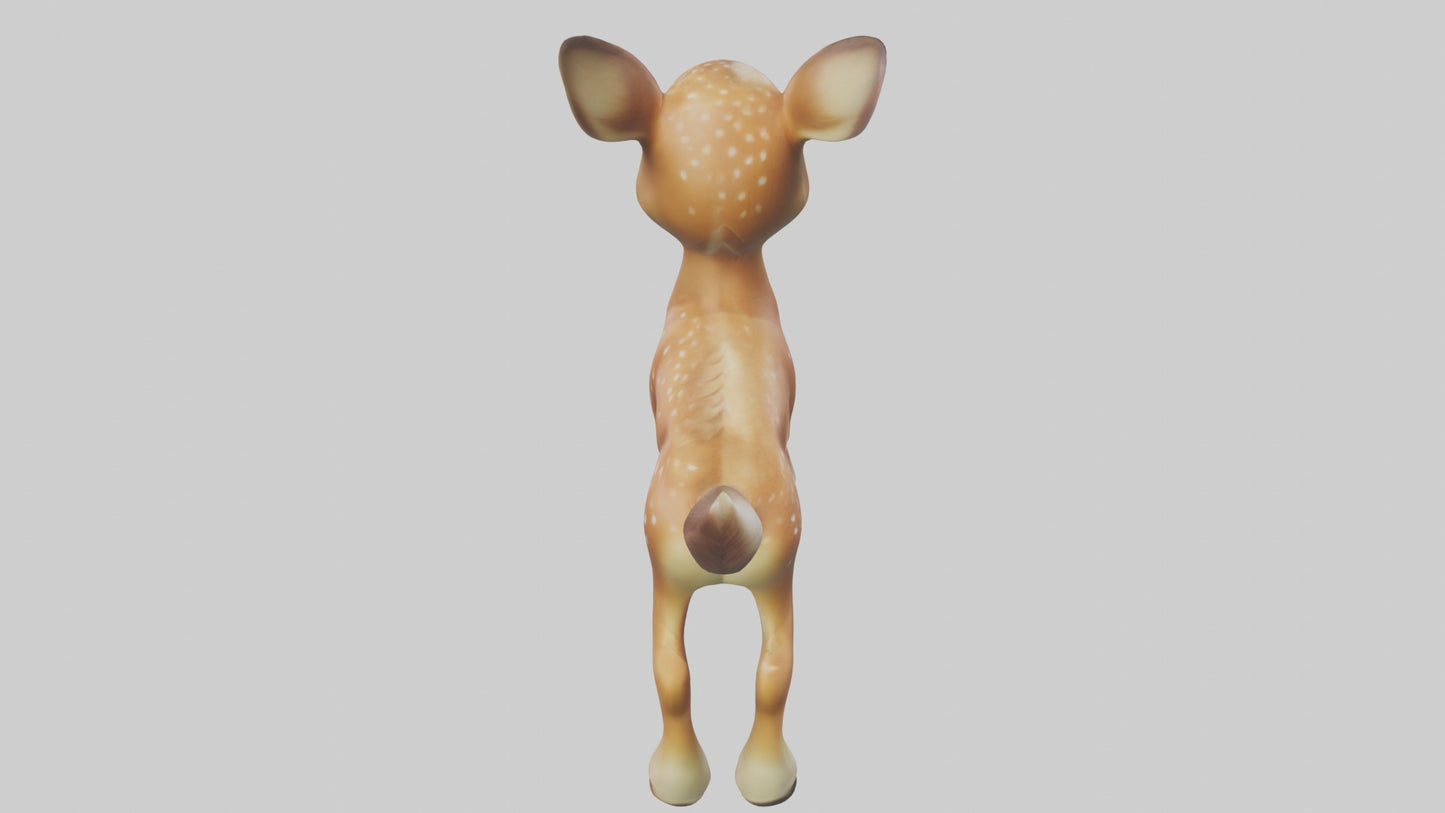 3D model Babydeer Model 1 VR / AR / low-poly