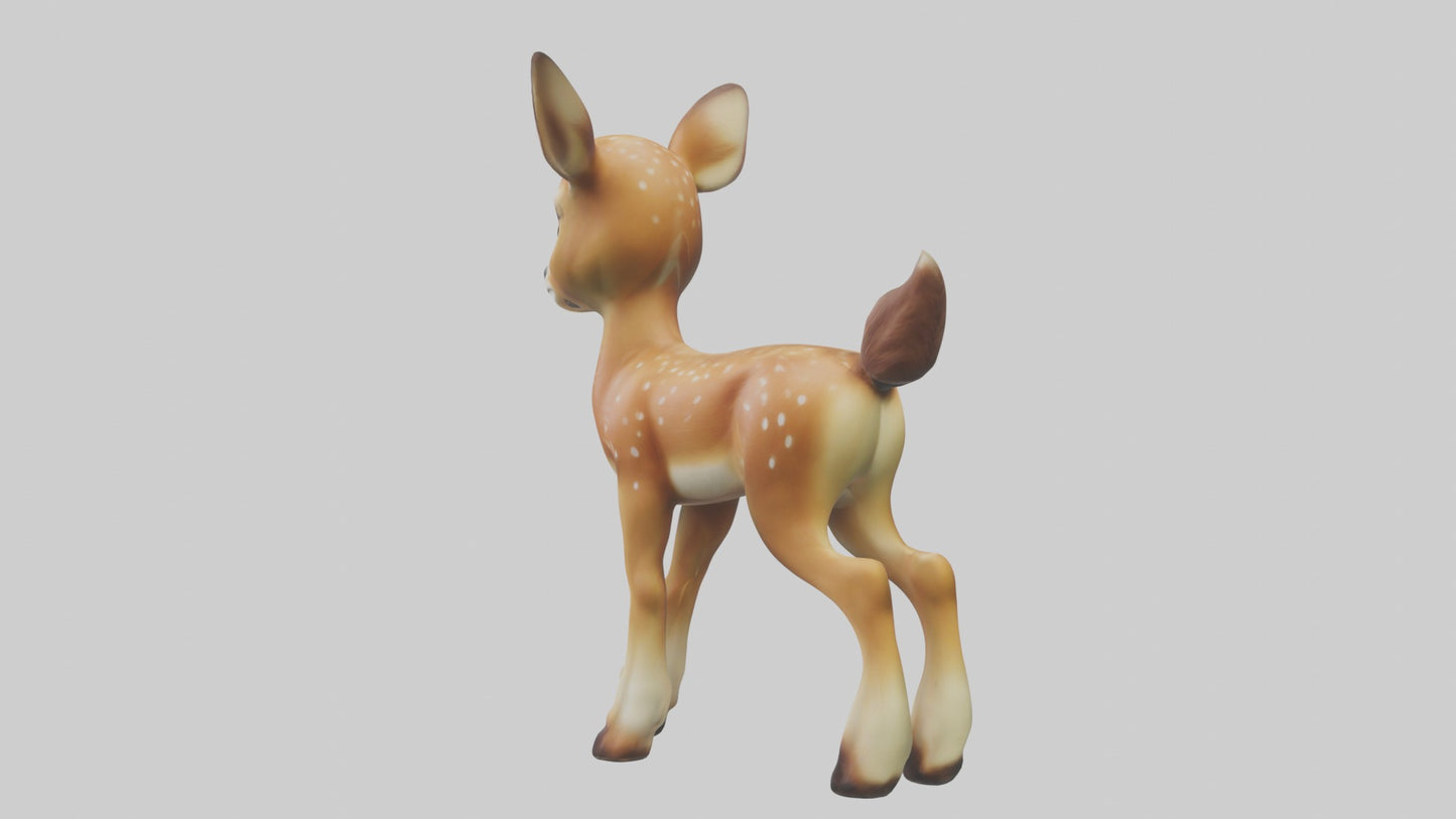3D model Babydeer Model 1 VR / AR / low-poly