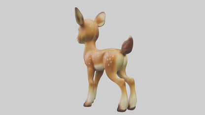 3D model Babydeer Model 1 VR / AR / low-poly