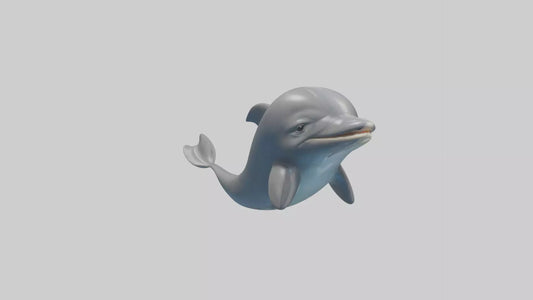 3D model Babydolphin Model 1 VR / AR / low-poly