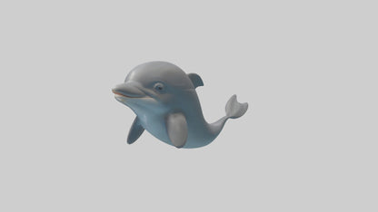 3D model Babydolphin Model 1 VR / AR / low-poly