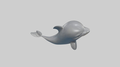 3D model Babydolphin Model 1 VR / AR / low-poly