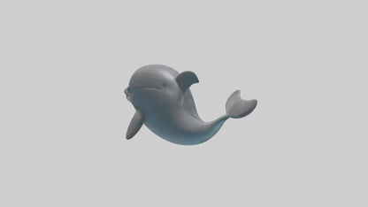 3D model Babydolphin Model 1 VR / AR / low-poly