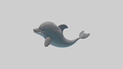 3D model Babydolphin Model 1 VR / AR / low-poly