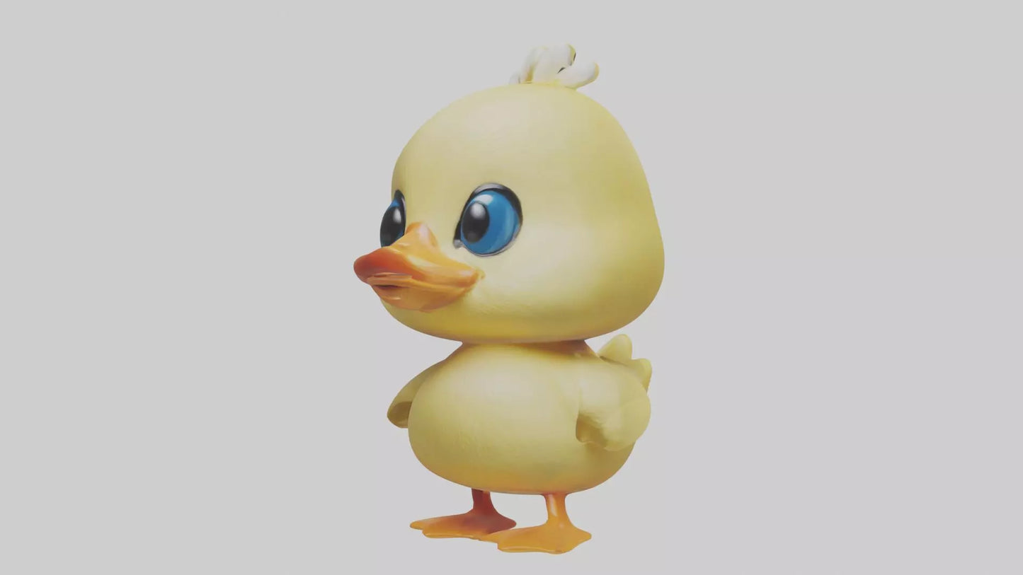 3D model Babyduck Model 1 VR / AR / low-poly