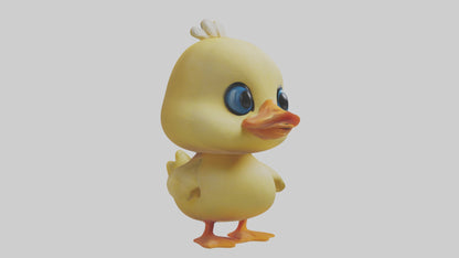 3D model Babyduck Model 1 VR / AR / low-poly