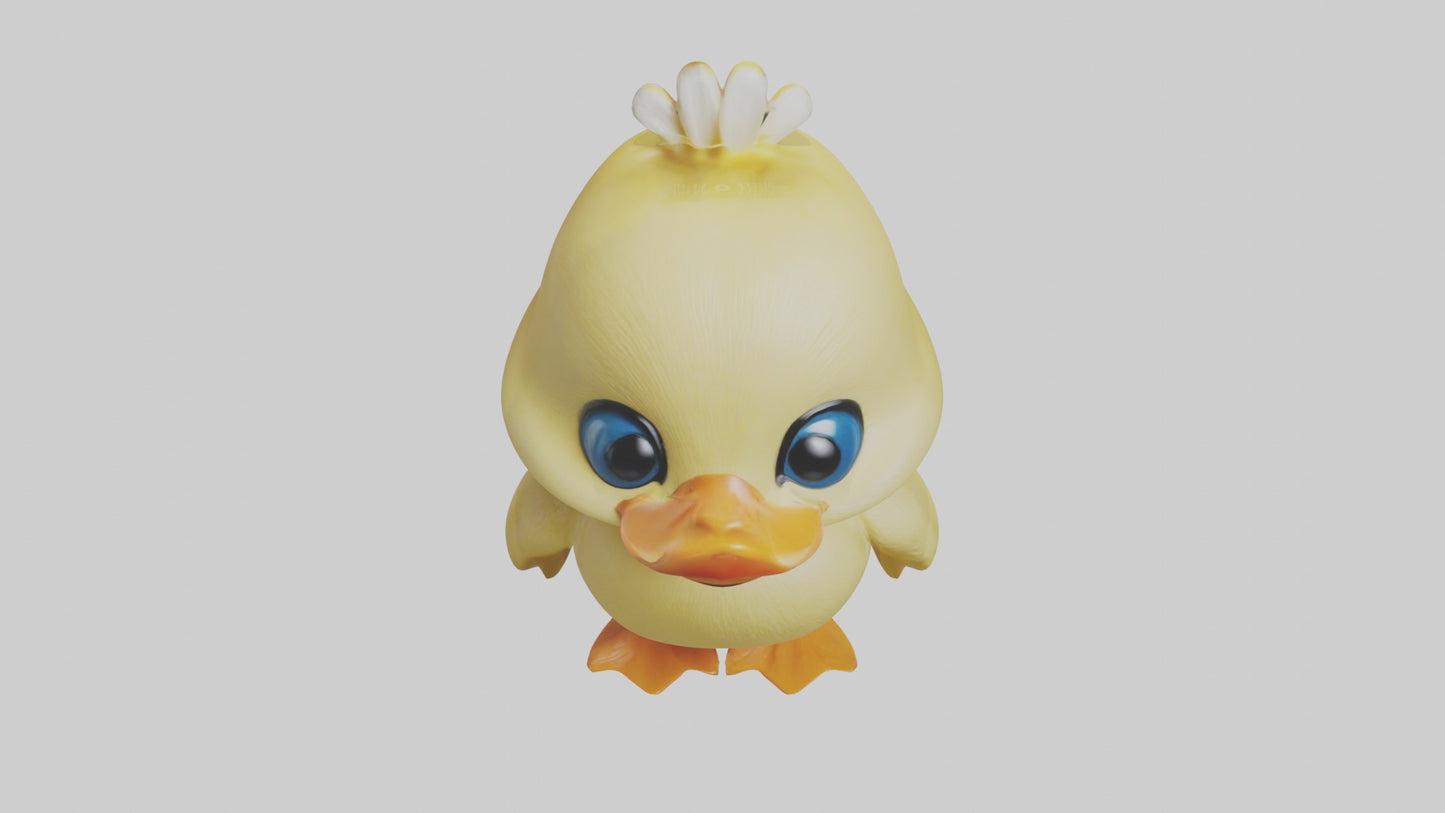 3D model Babyduck Model 1 VR / AR / low-poly