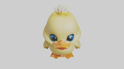 3D model Babyduck Model 1 VR / AR / low-poly