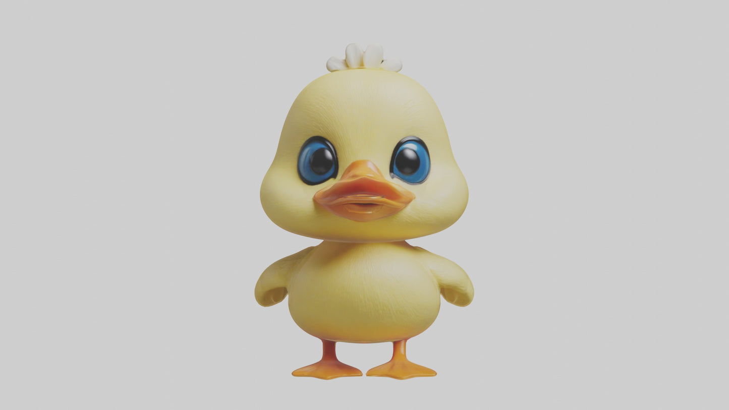3D model Babyduck Model 1 VR / AR / low-poly