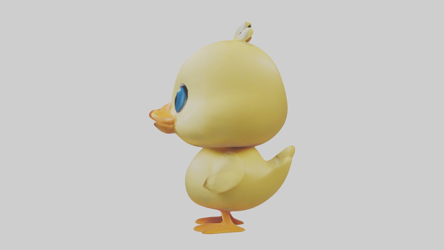 3D model Babyduck Model 1 VR / AR / low-poly