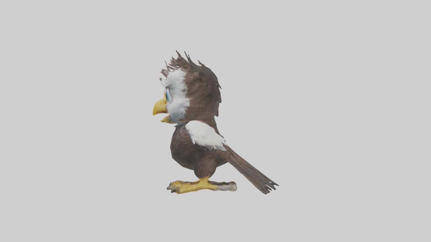 3D model Babyeagle Model 1 VR / AR / low-poly