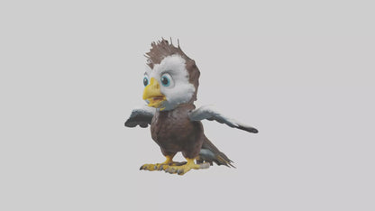 3D model Babyeagle Model 1 VR / AR / low-poly