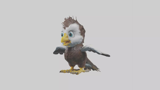 3D model Babyeagle Model 1 VR / AR / low-poly