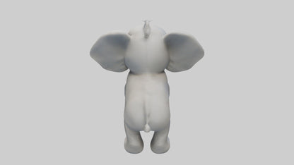 3D model Babyelephant Model 1 VR / AR / low-poly