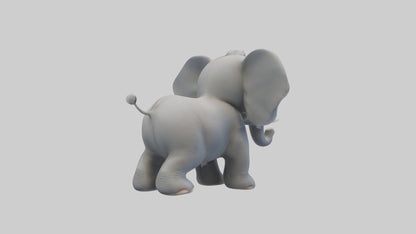 3D model Babyelephant Model 1 VR / AR / low-poly
