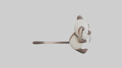 3D model Babyferret Model 1 VR / AR / low-poly