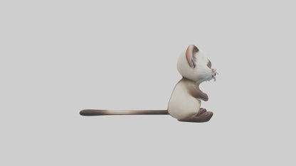 3D model Babyferret Model 1 VR / AR / low-poly