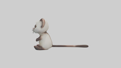 3D model Babyferret Model 1 VR / AR / low-poly