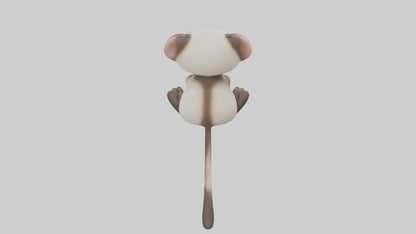 3D model Babyferret Model 1 VR / AR / low-poly