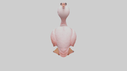 3D model Babyflamingo Model 1 VR / AR / low-poly