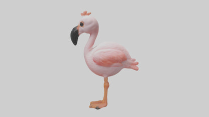 3D model Babyflamingo Model 1 VR / AR / low-poly