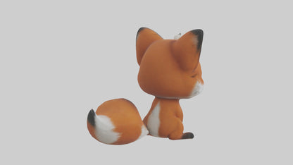3D model Babyfox Model 1 VR / AR / low-poly