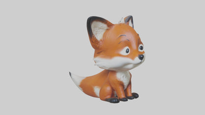 3D model Babyfox Model 1 VR / AR / low-poly