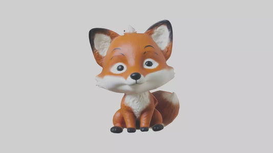 3D model Babyfox Model 1 VR / AR / low-poly