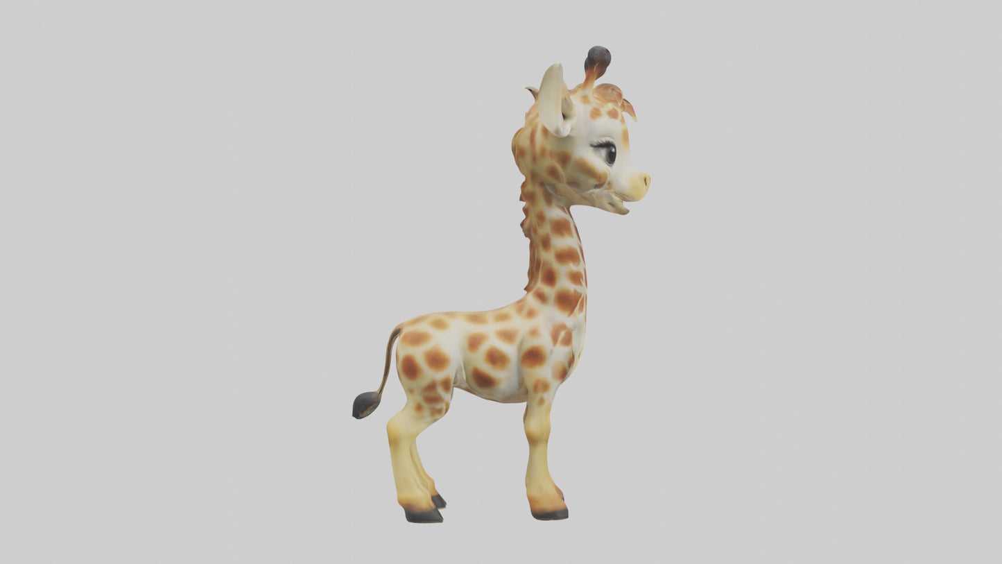 3D model Babygiraffe Model 1 VR / AR / low-poly
