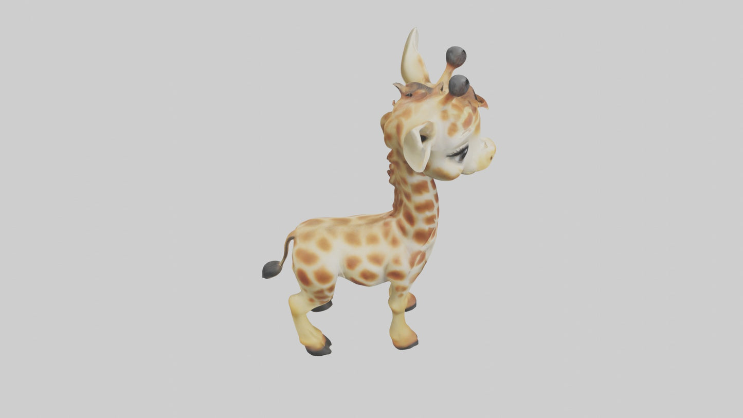 3D model Babygiraffe Model 1 VR / AR / low-poly