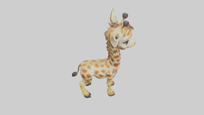 3D model Babygiraffe Model 1 VR / AR / low-poly