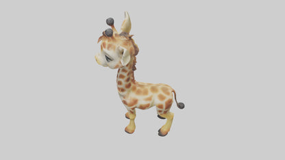 3D model Babygiraffe Model 1 VR / AR / low-poly