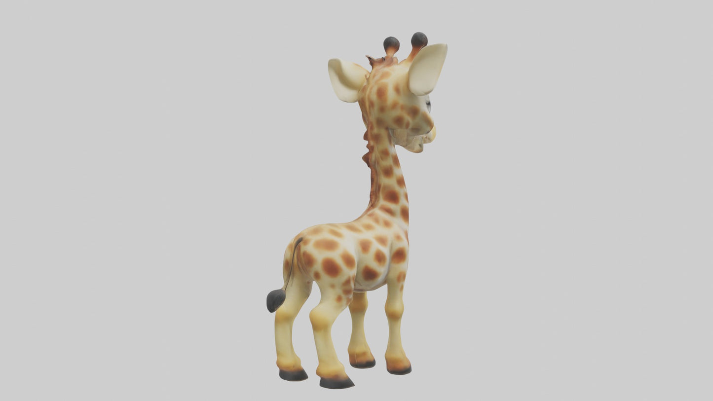 3D model Babygiraffe Model 1 VR / AR / low-poly