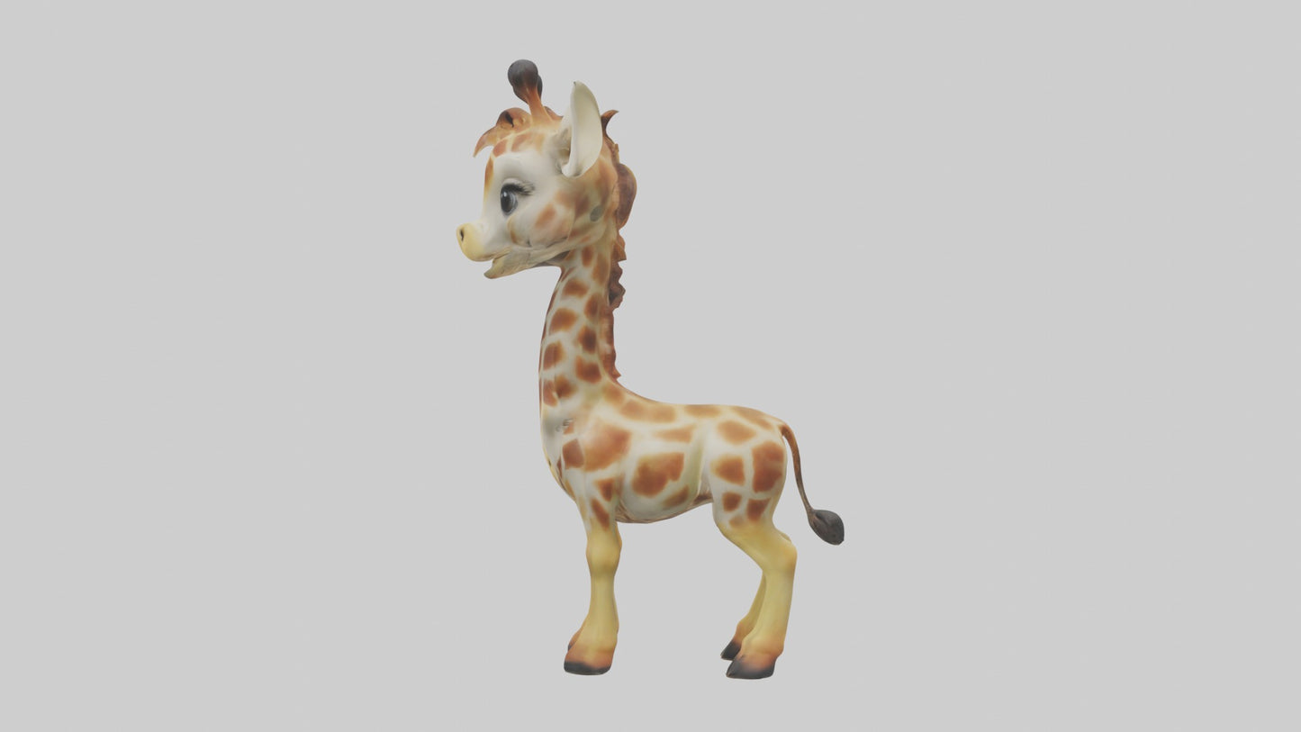 3D model Babygiraffe Model 1 VR / AR / low-poly
