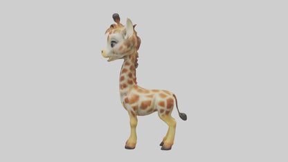 3D model Babygiraffe Model 1 VR / AR / low-poly