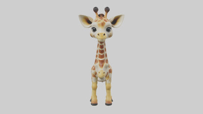 3D model Babygiraffe Model 1 VR / AR / low-poly