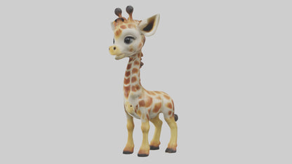 3D model Babygiraffe Model 1 VR / AR / low-poly