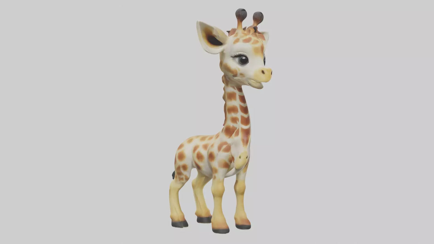 3D model Babygiraffe Model 1 VR / AR / low-poly