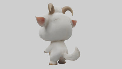 3D model Babygoat Model 1 VR / AR / low-poly