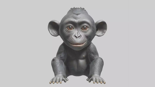 3D model Babygorilla Model 1 VR / AR / low-poly