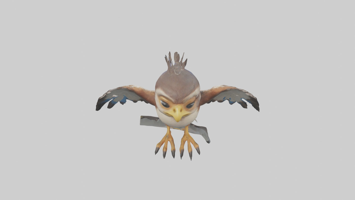 3D model Babyhawk Model 1 VR / AR / low-poly