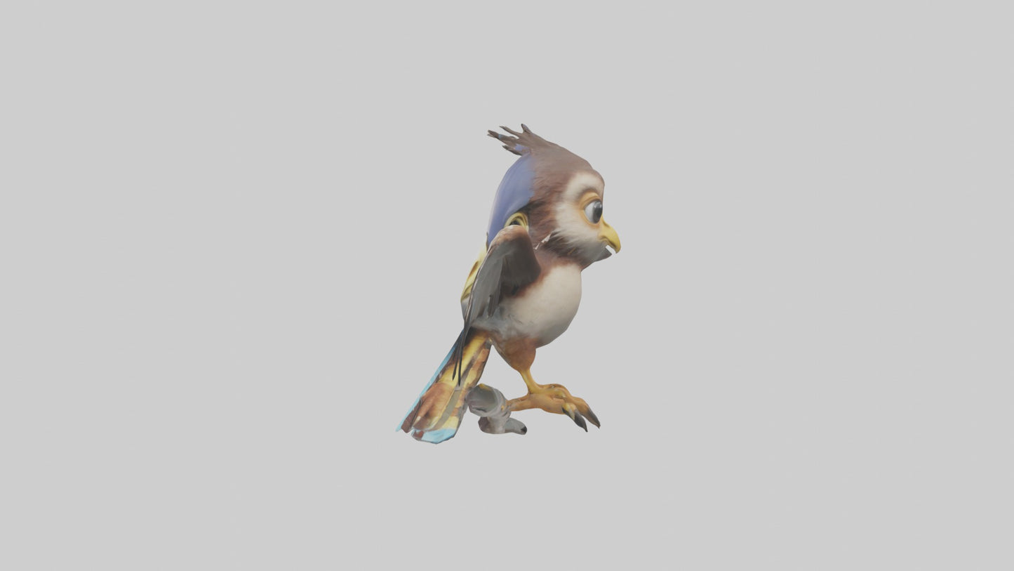 3D model Babyhawk Model 1 VR / AR / low-poly