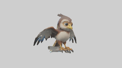 3D model Babyhawk Model 1 VR / AR / low-poly