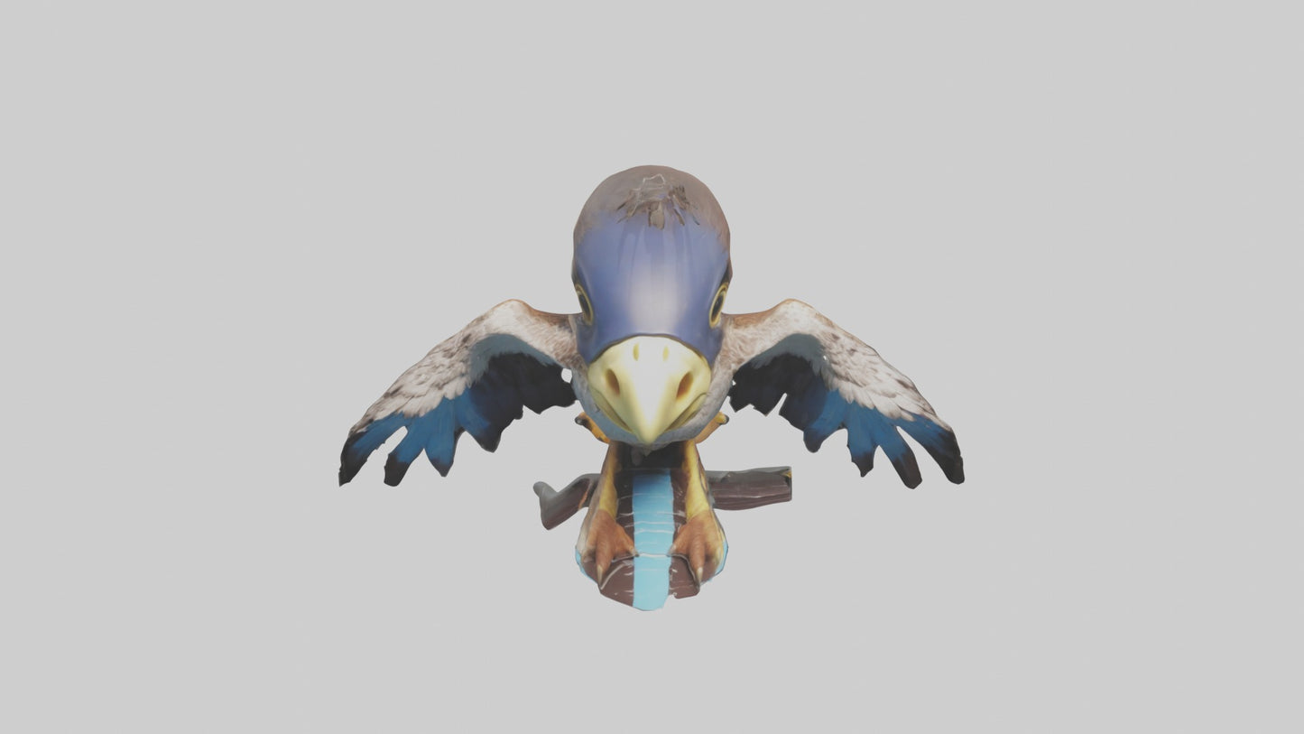 3D model Babyhawk Model 1 VR / AR / low-poly
