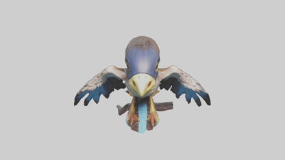 3D model Babyhawk Model 1 VR / AR / low-poly