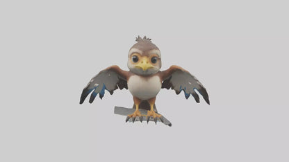 3D model Babyhawk Model 1 VR / AR / low-poly